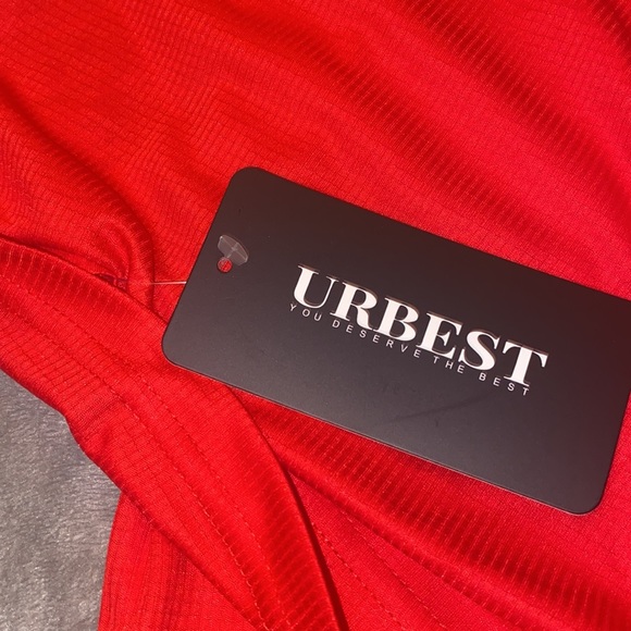 Red men's tank top. Tags on. - Picture 4 of 5